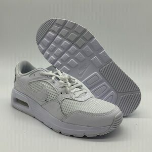 New Women’s Nike Air Max SC Triple White CW4554-101 NWOB
